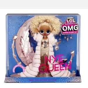:* LOL Surprise Holiday OMG 2021 Collector NYE Queen Fashion Doll with Gold Fash
